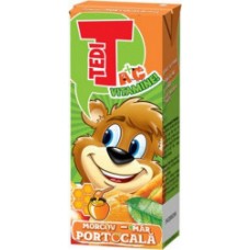 TEDI CAROTA, MELA E ARANCIA 200 ML